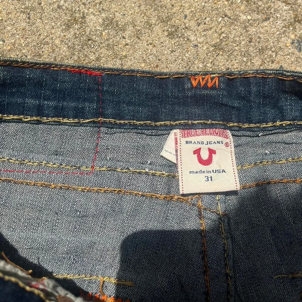 True Religion Joey Super T Falre Pants size 31